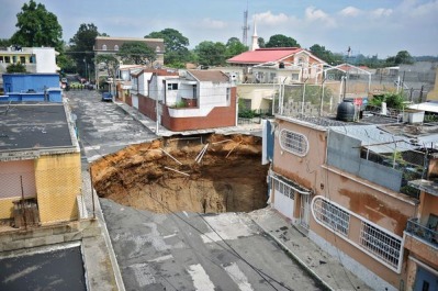 Η μεγάλη τρύπα στην Γουατεμάλα τελικά δεν ήταν καταβόθρα.